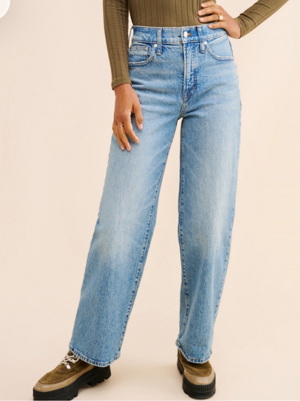 Madewell Perfect Vintage Wide Leg Jeans